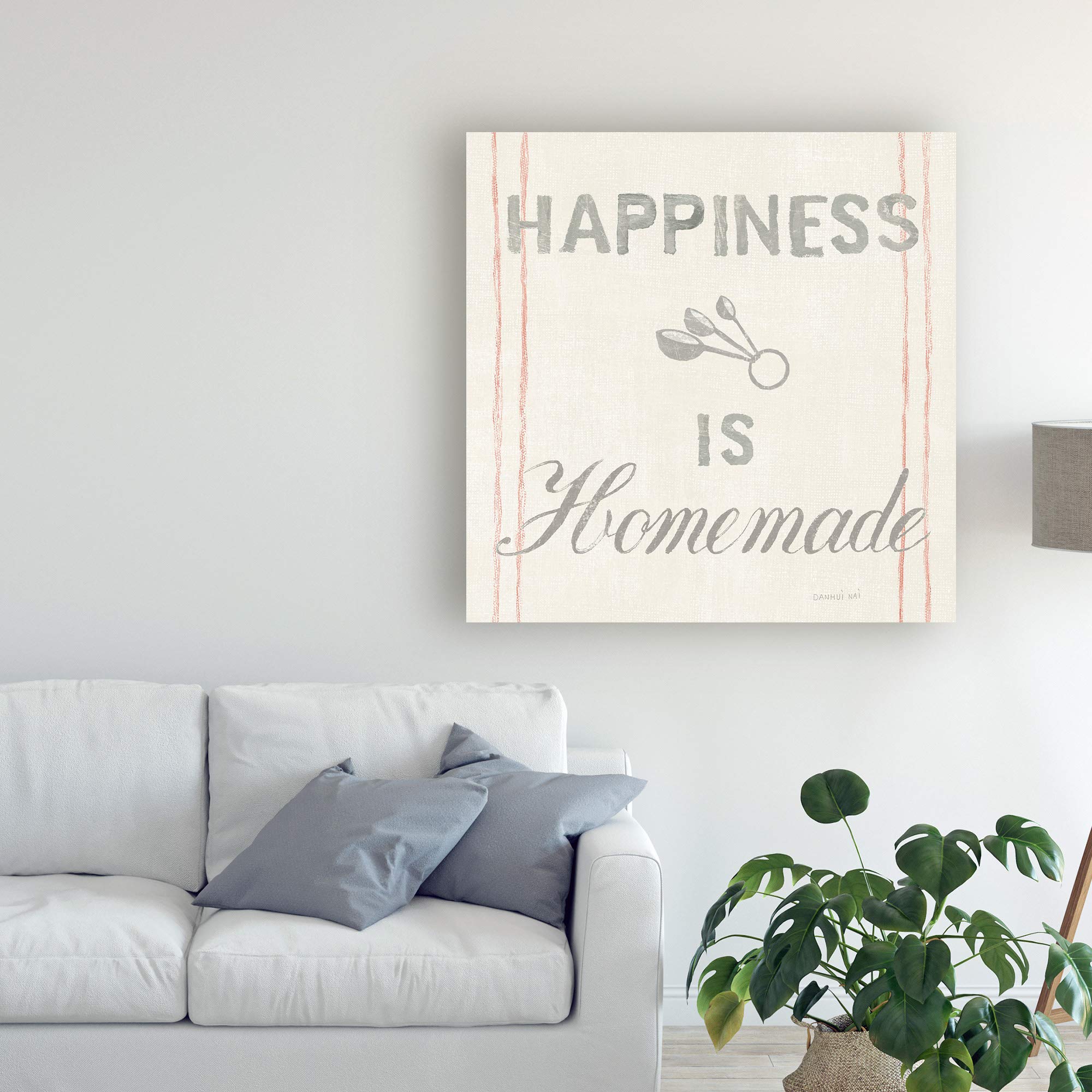 Danhui Nai Floursack Kitchen VIII Art Print - 18x18 Inch Trademark Fine Art for Modern Home & Kitchen Decor