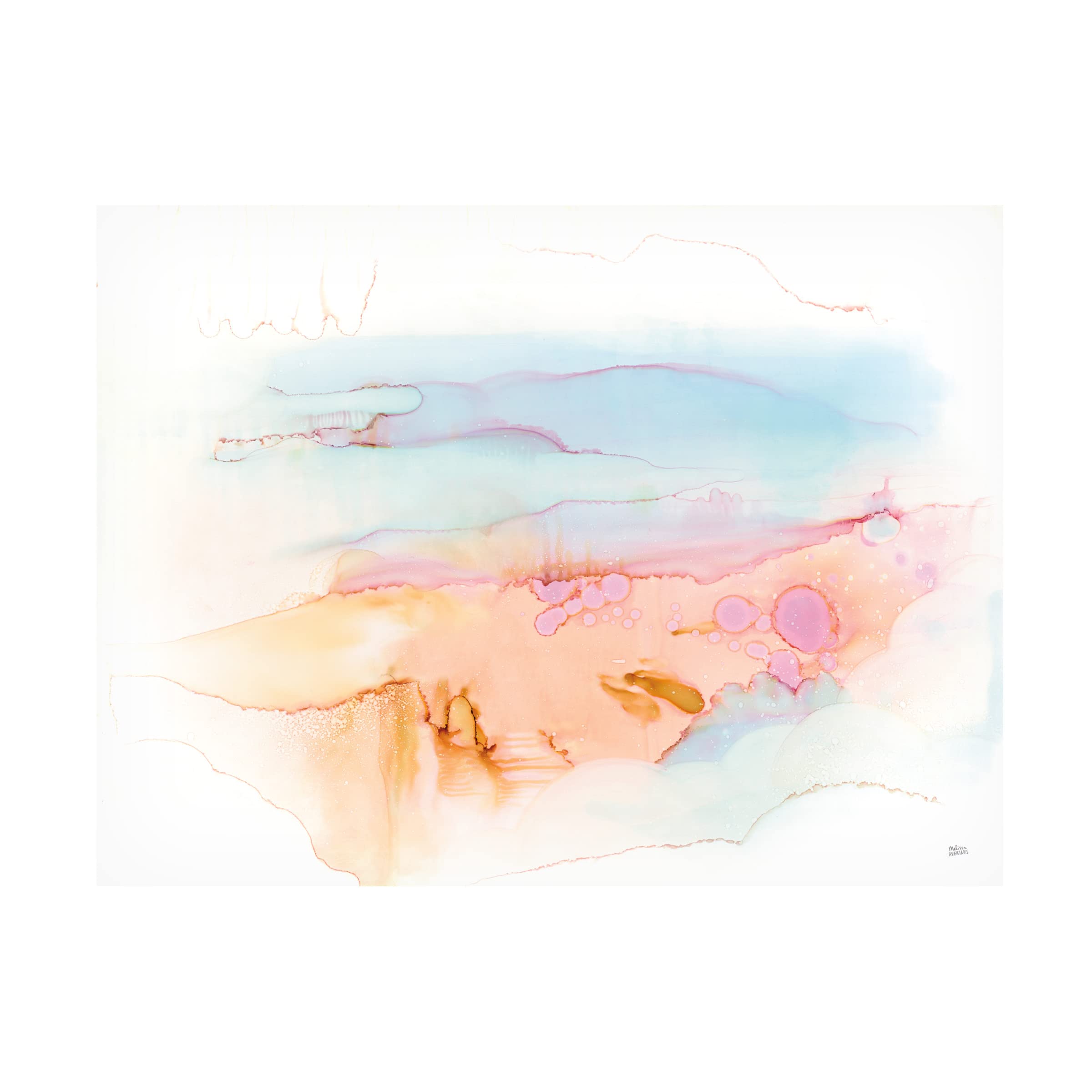 Trademark Fine Art 'Mist in the Morning' Canvas Wall Art Print by Melissa Averinos - Perfect for Living Room, Bedroom & Office Decor