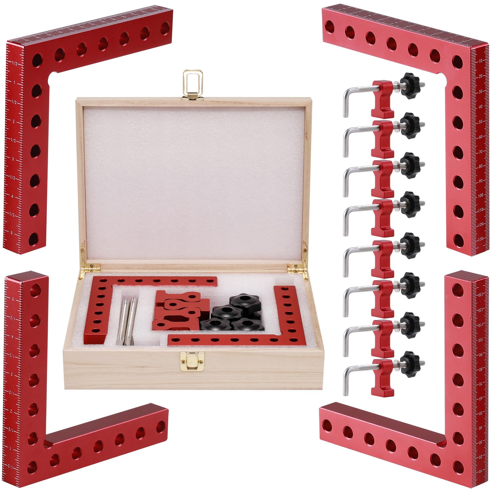90° Woodworking Corner Clamps - 5.5