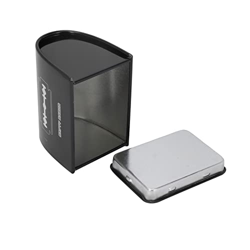 Large Capacity Disposable Blade Case - Durable Compact Razor Blade Disposal Container | Safe & Recyclable for Used Razor Blades | Perfect for Home, Salon & Barber Shop Safety