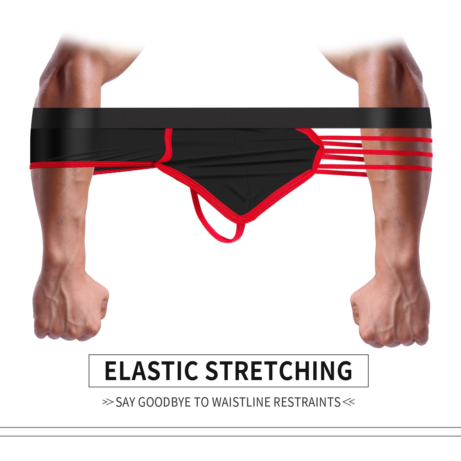 JEERLEEP Men's Sexy Lingerie Thongs G-String Underwear - Comfortable & Breathable for Intimate Wear, Date Night, and Special Occasions