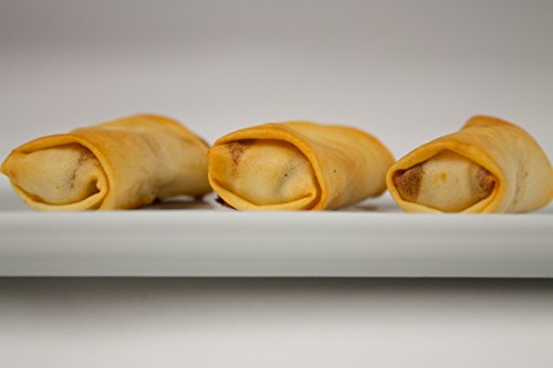 Premium Peking Roasted Duck Spring Rolls - Gourmet Frozen Appetizers (50-Piece Tray) | Perfect for Parties, Chinese New Year & Family Gatherings