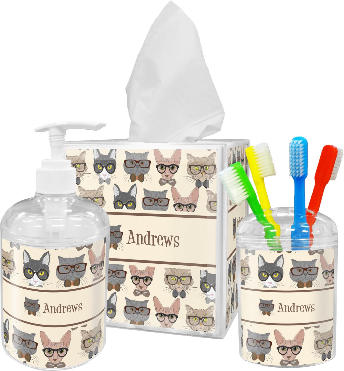 Custom Cat-Themed Tissue Box Cover - Stylish & Unique Home Decor for Living Room, Bedroom, or Office