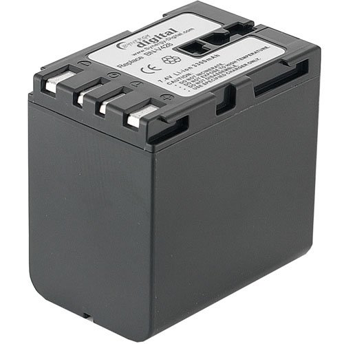Synergy Digital Camcorder Batteries - 4-Pack Li-ion 7.4V 3300mAh Ultra Hi-Capacity Replacement for JVC GR-D73 Camcorder & BN-V428U Battery - Perfect for Travel Vlogging, Family Events & Professional Video Recording