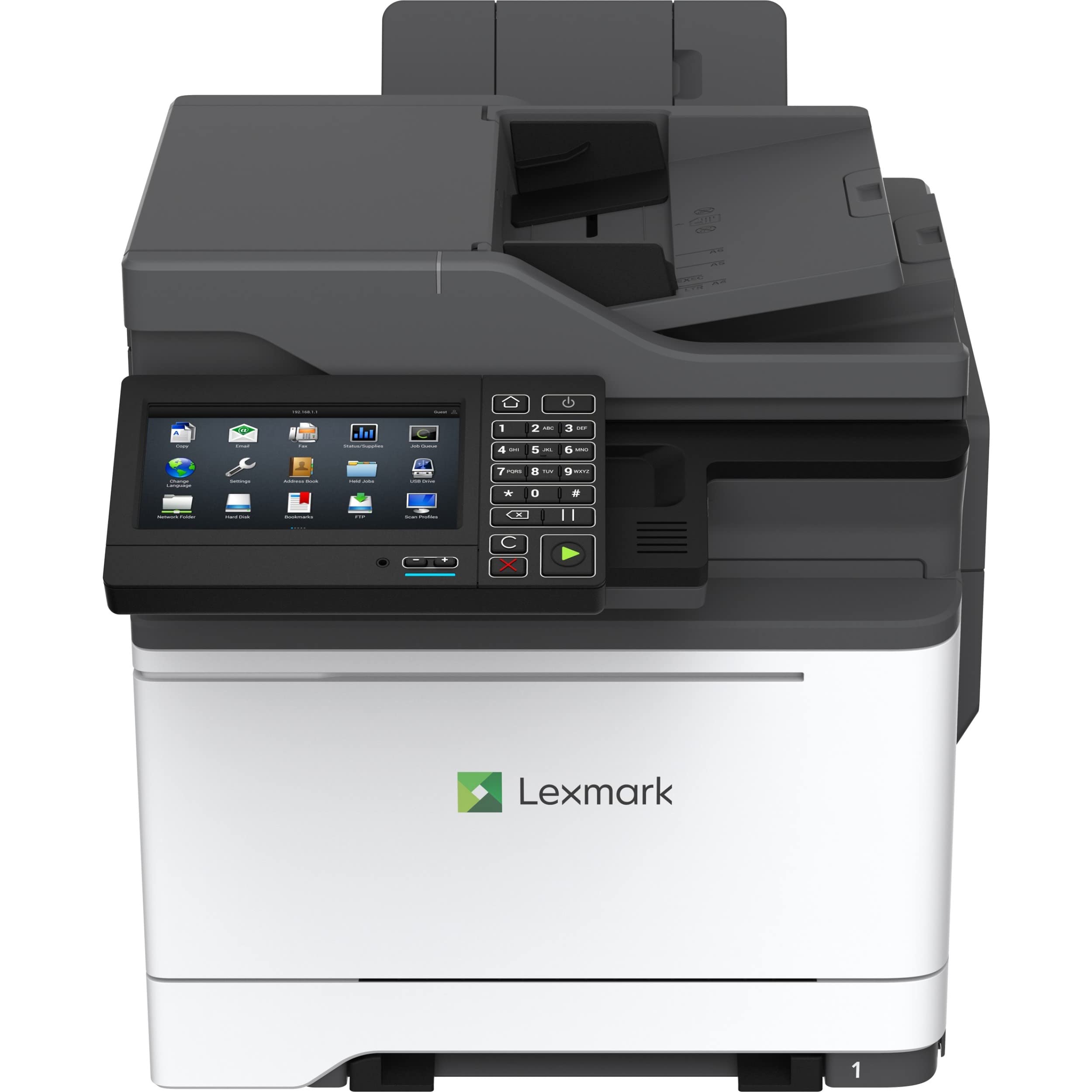 Lexmark CX625ade Color Laser Multifunction Printer - Print, Copy, Scan & Fax | Ideal for Home Office & Small Business Productivity