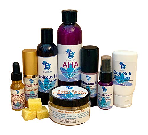 Anti-Aging Skincare Set for Women - Facial Cleanser, Exfoliating Scrub, Moisturizing Creams & Complete Care Kit | Perfect for Daily Routine, Night Care & Gift Giving