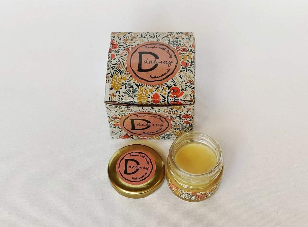 Dalisay Vanilla Scented Lip Scrub - 25g Exfoliator for Soft, Smooth Lips - Perfect for Dry, Chapped Lips Care & Pre-Makeup Prep
