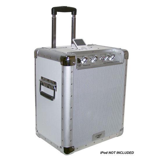 Pyle Portable PA System with Battery Power & iPod Dock - Perfect for Outdoor Events, Parties, and Public Speaking