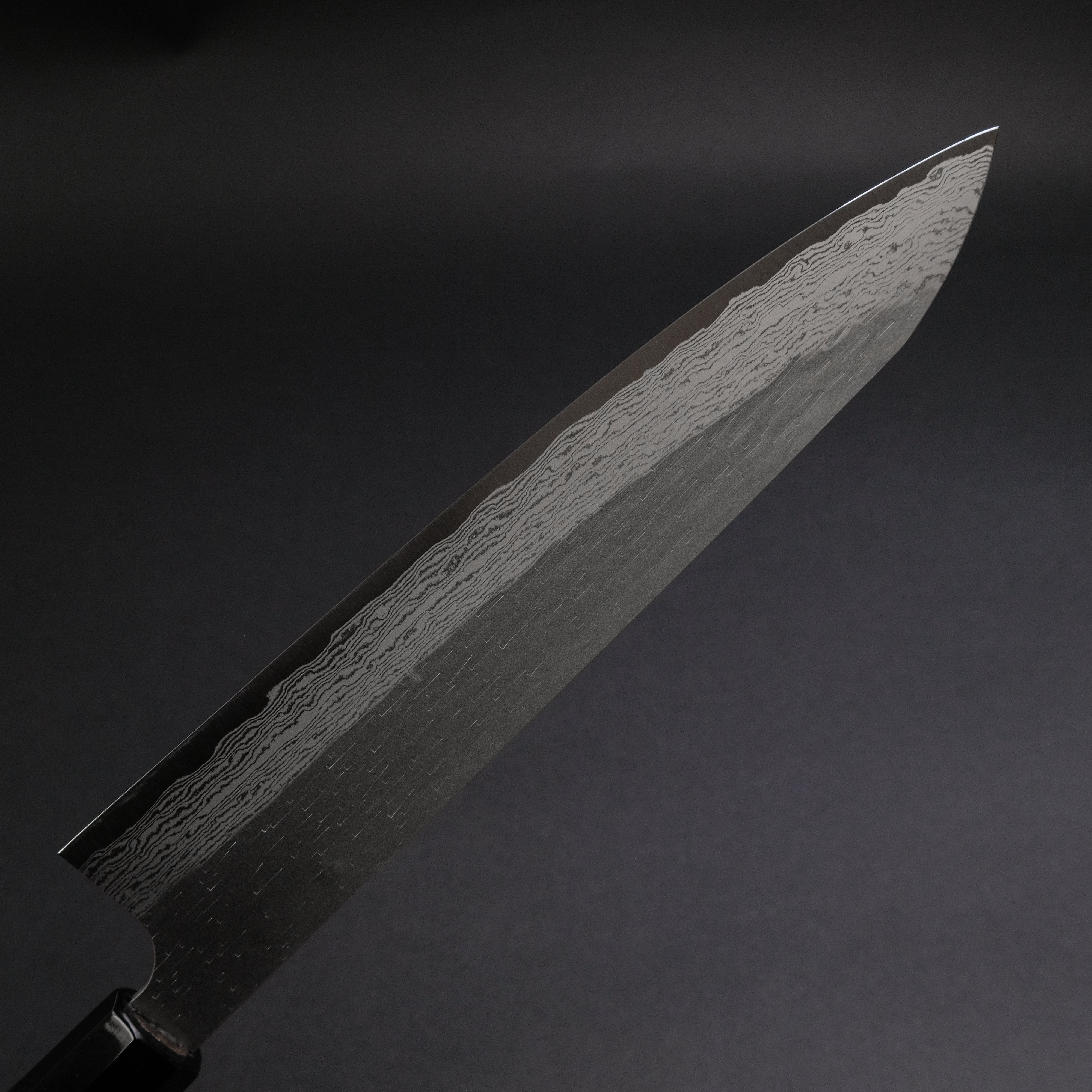 Nigara VG XEOS Gyuto 240mm Japanese Chef Knife - High Carbon Stainless Steel Blade with Ebony Wood Handle - Perfect for Sushi, Meat Slicing & Professional Kitchen Use