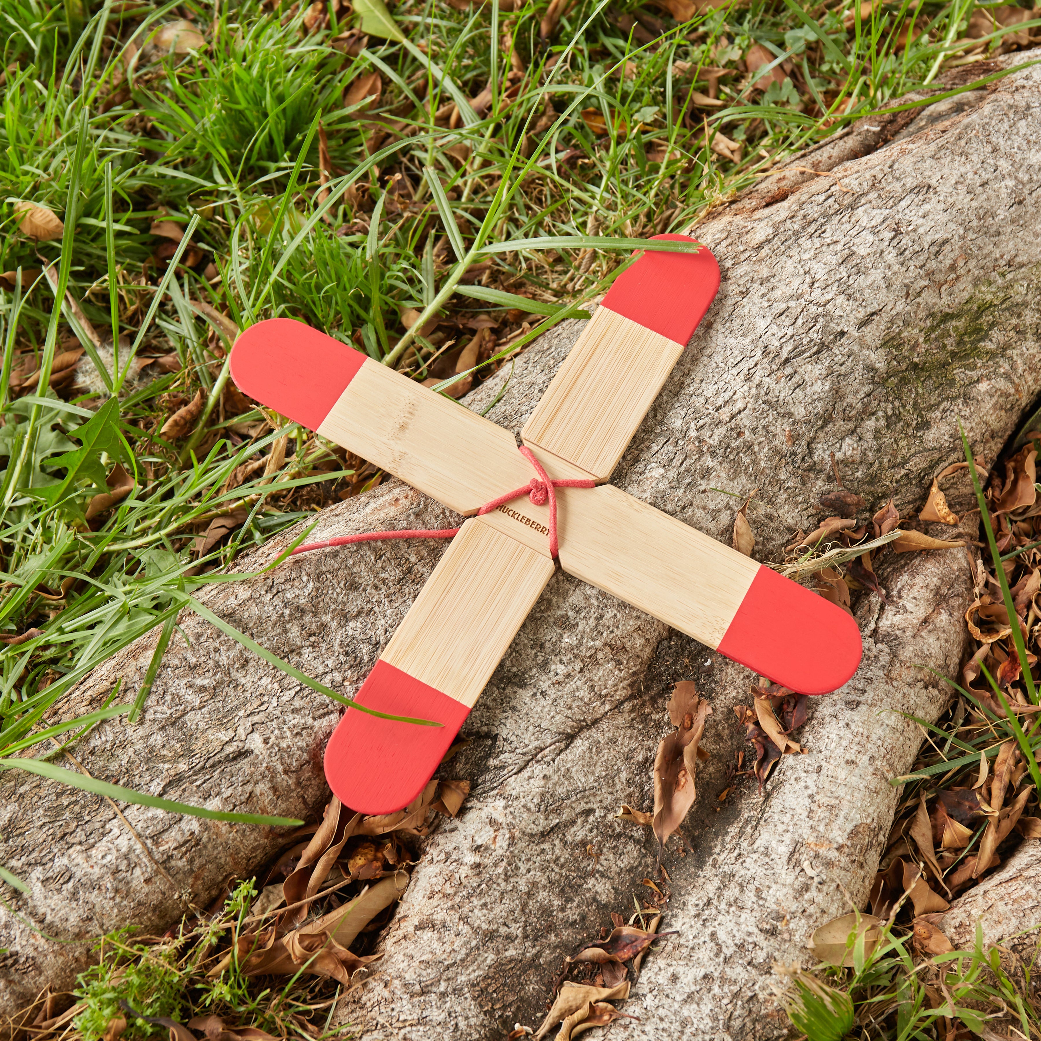 Huckleberry Pocket Boomerang - Compact & Fun Outdoor Toy for Kids & Adults - Perfect for Parks, Beaches, and Backyard Games