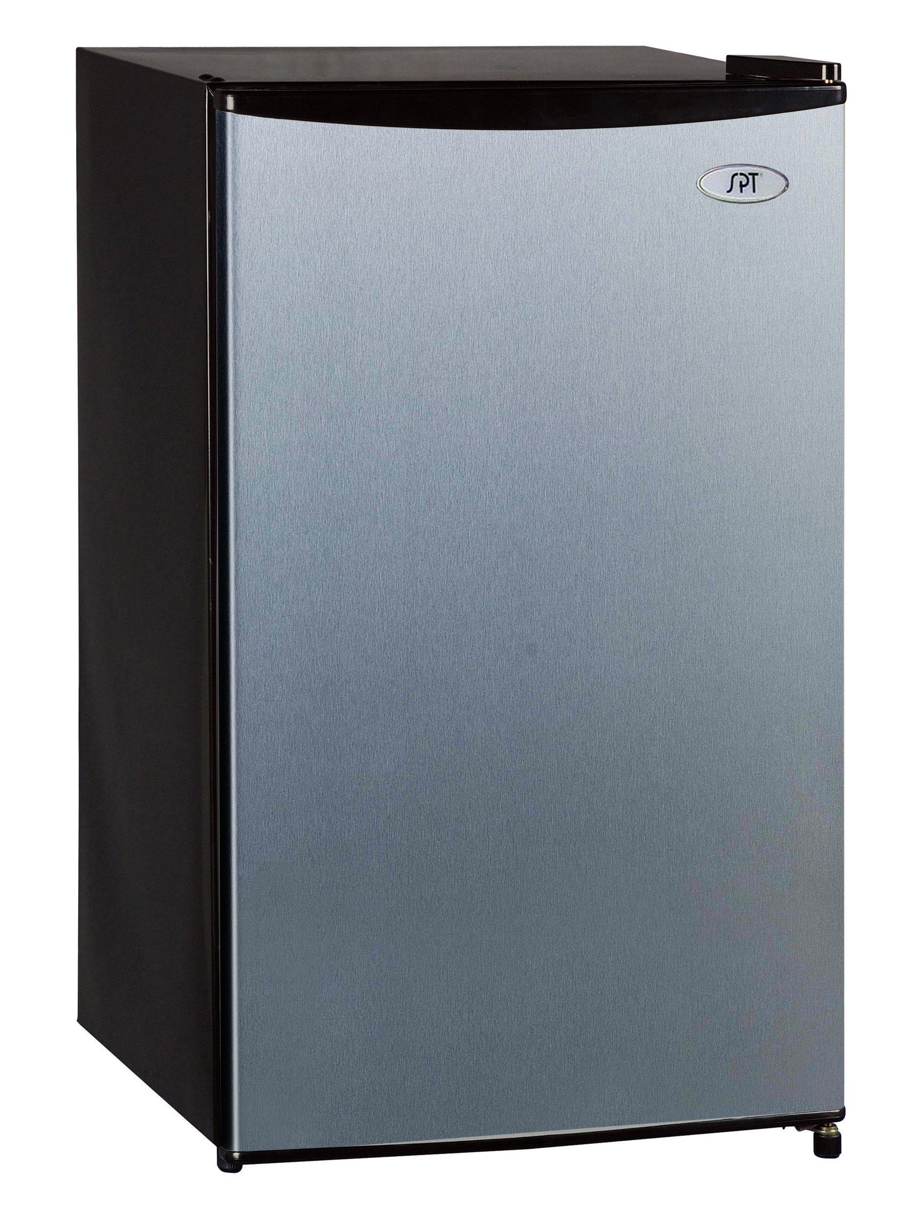 RF-334SSA: 3.3 cu. ft. Compact Refrigerator in Stainless Steel - Energy Star Certified, Perfect for Dorm Rooms, Offices, and Small Apartments