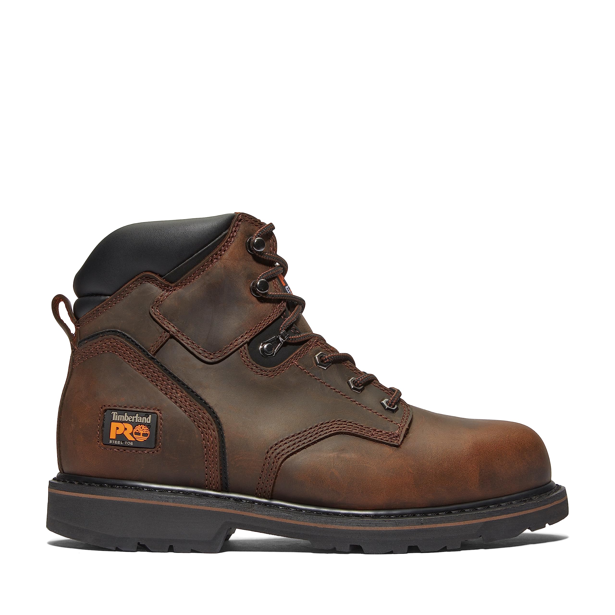 Timberland PRO Men's Pit Boss 6 Inch Steel Toe Work Boots - Waterproof Safety Shoes for Construction, Warehouse & Industrial Work (Durable & Comfortable)