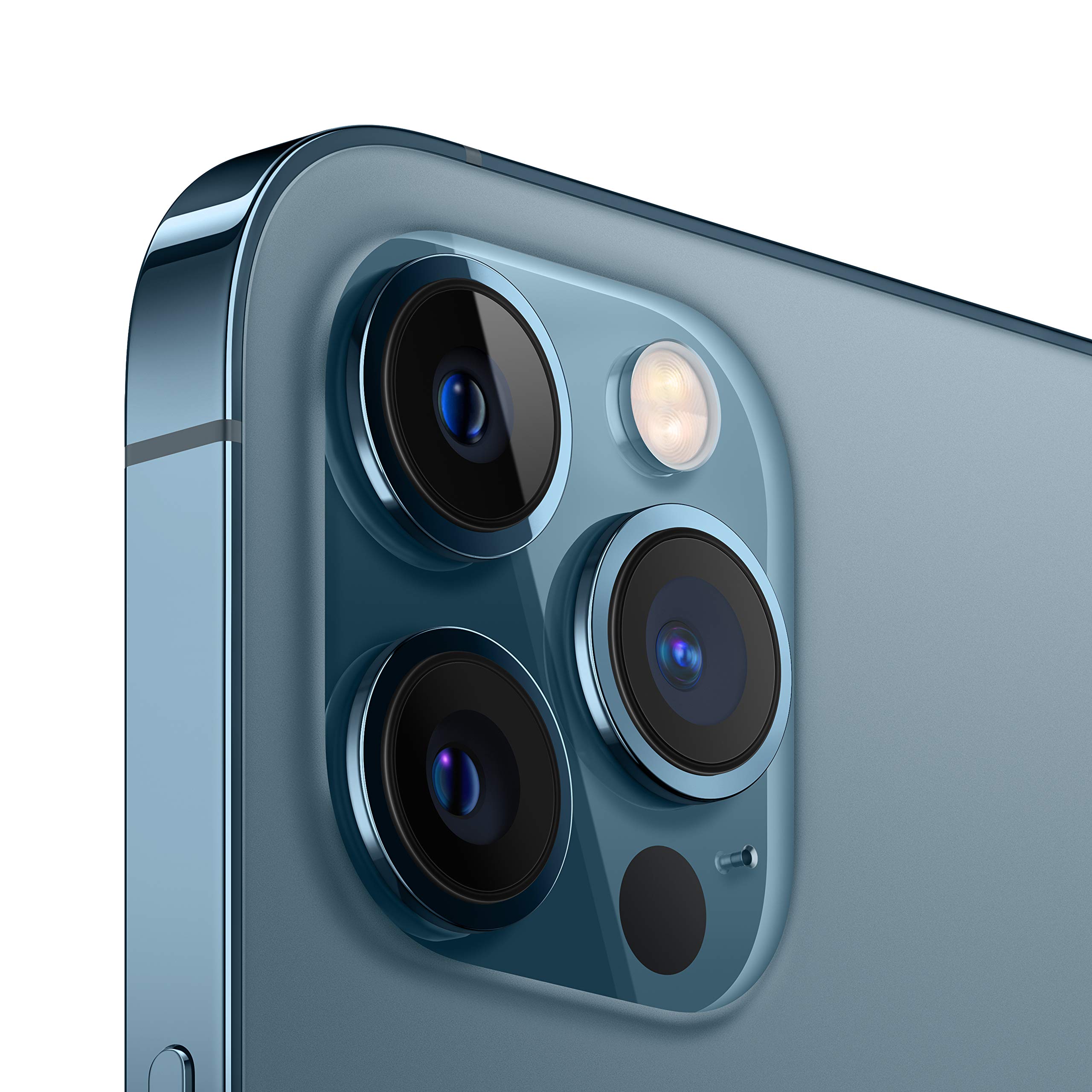 Apple iPhone 12 Pro Max 512GB Pacific Blue (Carrier Locked) - Premium Smartphone for Photography, Gaming & Business Use