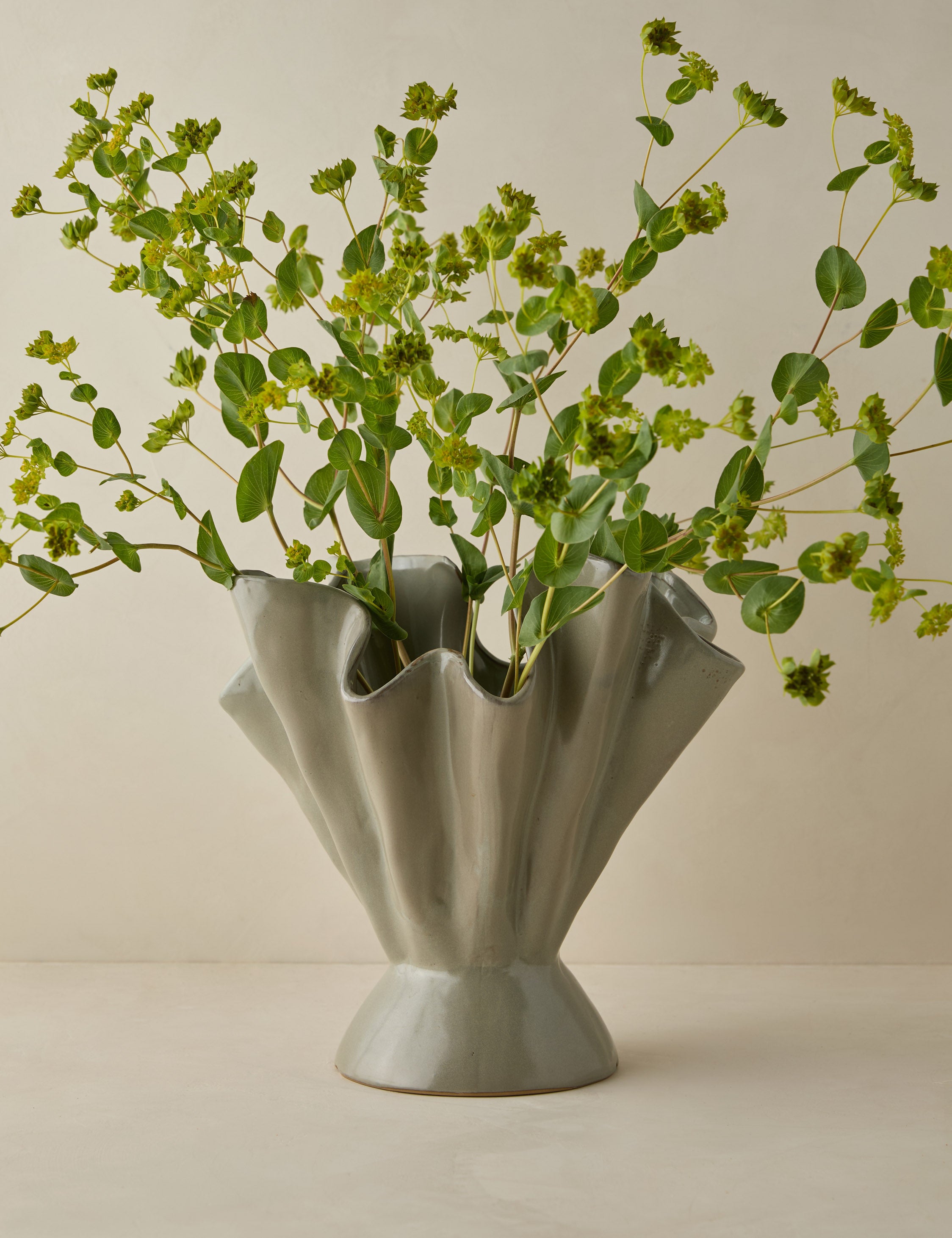 Darcia Vase - Elegant Ceramic Flower Vase for Home Decor, Wedding Centerpiece, and Tabletop Display - Perfect for Living Room, Dining Table, and Gift Giving