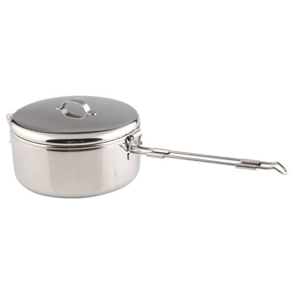 Alpine StowAway Pot 775ml - Lightweight Camping Cookware for Backpacking, Hiking & Outdoor Adventures - Compact Cooking Pot for Campers, Survivalists & Travelers