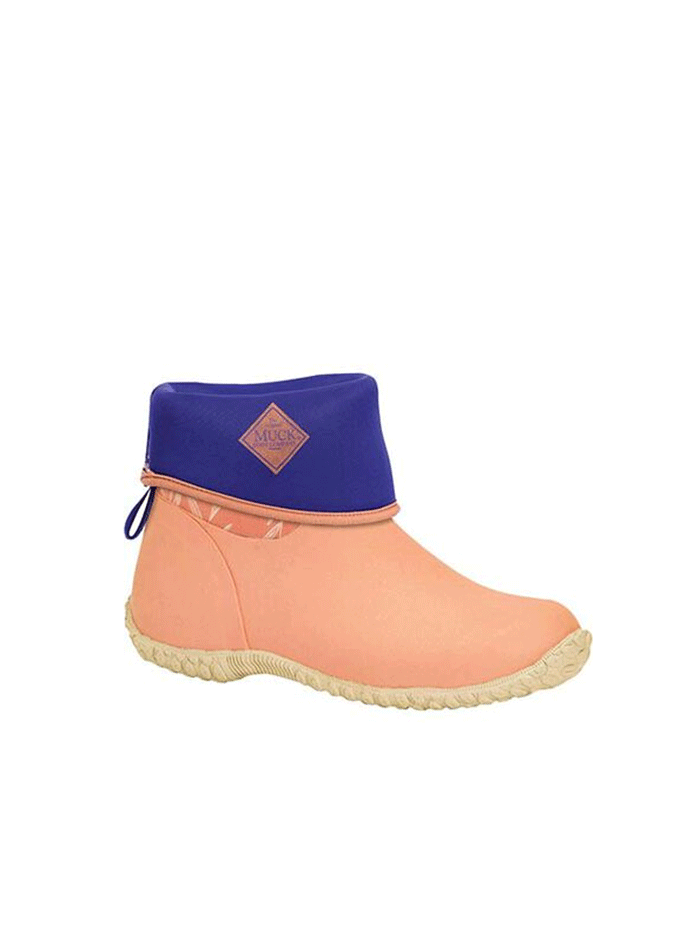 Muck WM2 4WT Women's Muckster II Mid Boots - Waterproof Rubber Rain Boots for Outdoor, Gardening, Farm & Yard Work - Pink