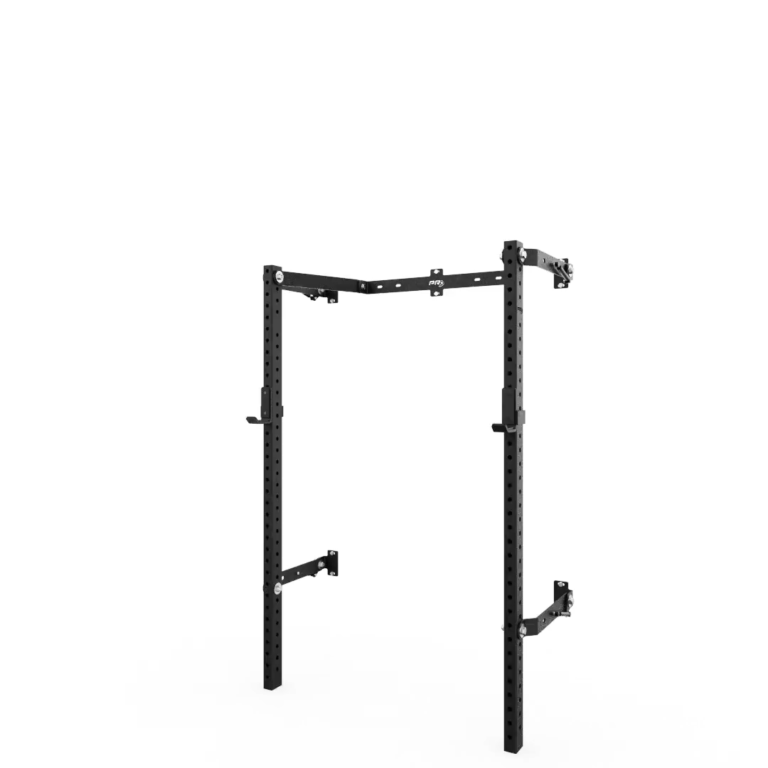 Profile ONE Folding Squat Rack - No Barbell Included | Heavy Duty Home Gym Equipment for Strength Training & Weightlifting | Perfect for Small Spaces & Garage Workouts