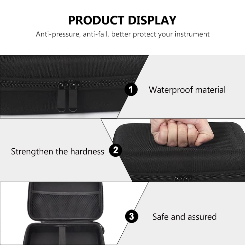17 Key Kalimba Case - Shockproof Thumb Piano Holder Bag with Mesh, EVA Storage Box for 17-Key Kalimba - Perfect for Travel, Practice & Performance Accessories