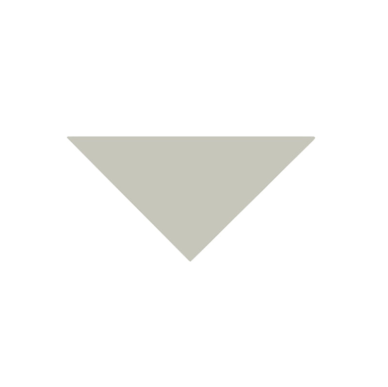 Klinker Triangel 7/7/10 cm Pearl Gray Winckelmans Granite Tile - Perfect for Kitchen Backsplash, Bathroom Walls & Fireplace Surrounds