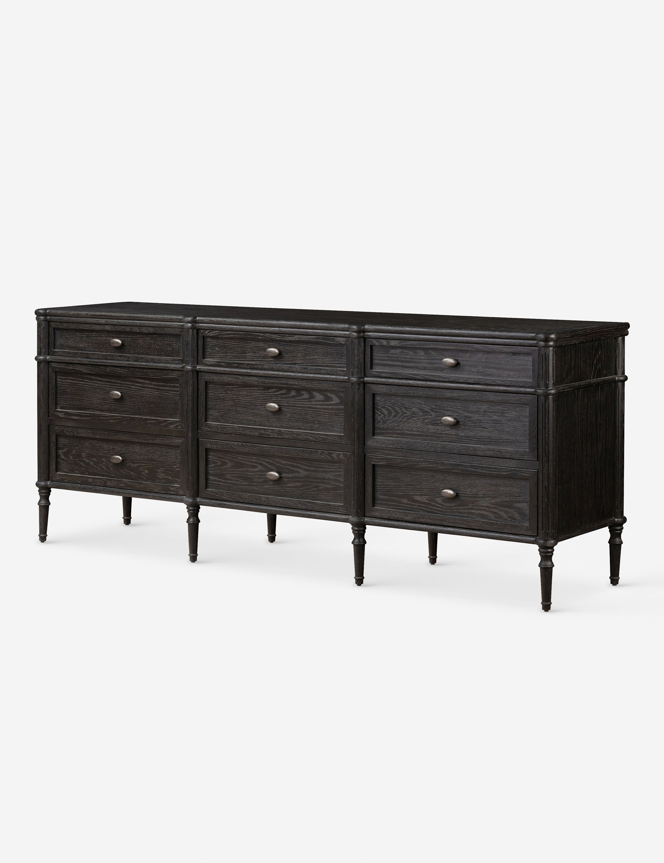 Delancey 9 Drawer Dresser - Modern Wooden Chest of Drawers for Bedroom Storage | Perfect for Organizing Clothes, Linens & Accessories in Home, Dorm or Nursery