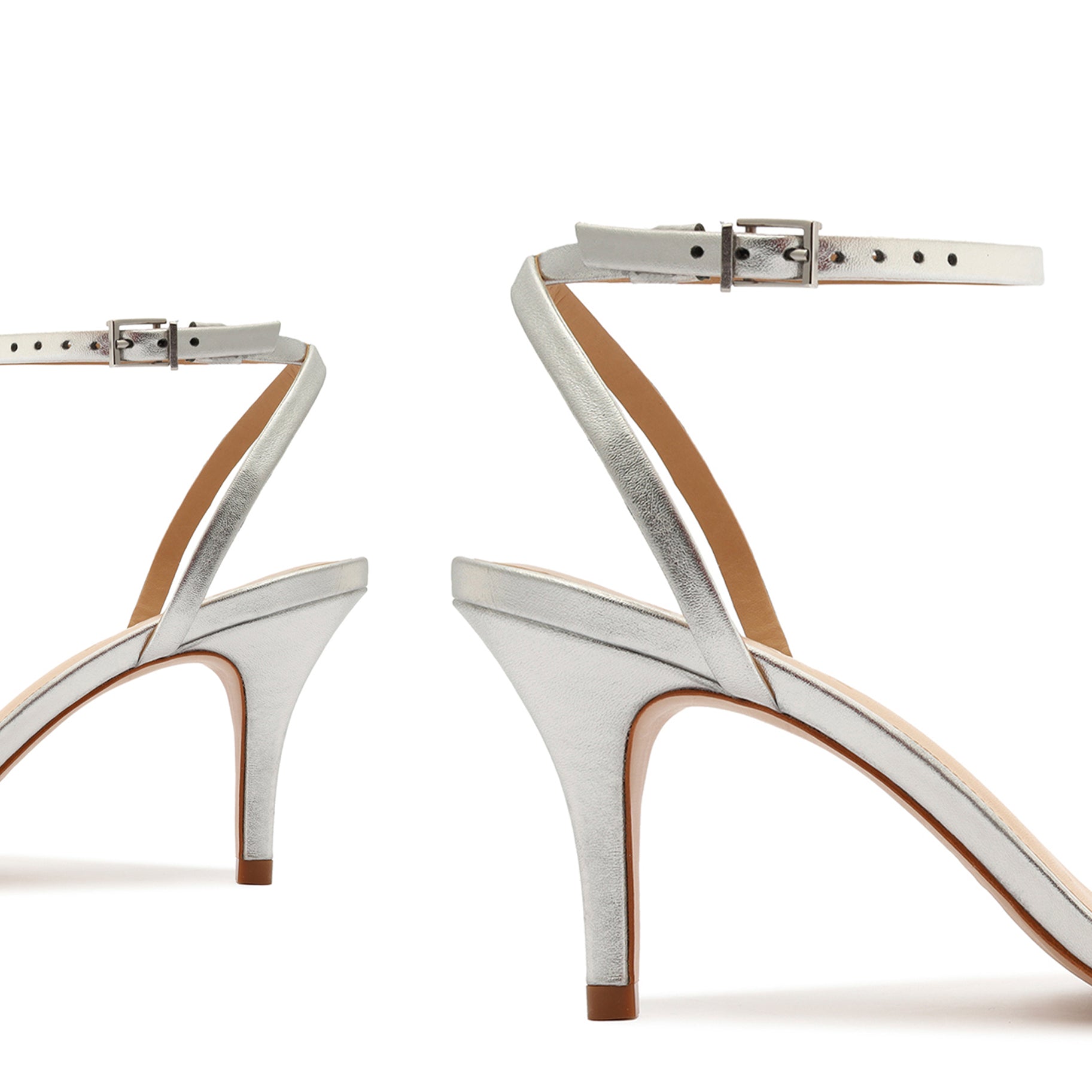 Altina Mid Metallic Leather Sandal - Women's Fashion Sandals for Summer, Comfortable & Stylish - Perfect for Beach, Vacation, and Casual Outings