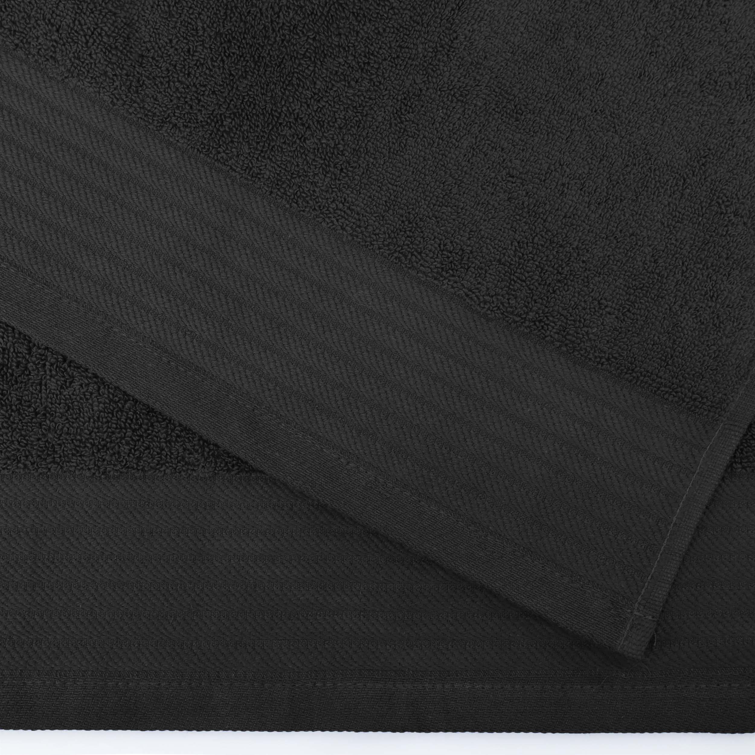 Premium 12-Piece Turkish Cotton Face Towel Set - Jacquard Herringbone & Solid Design | Soft & Absorbent for Bathroom, Spa, Gym & Travel