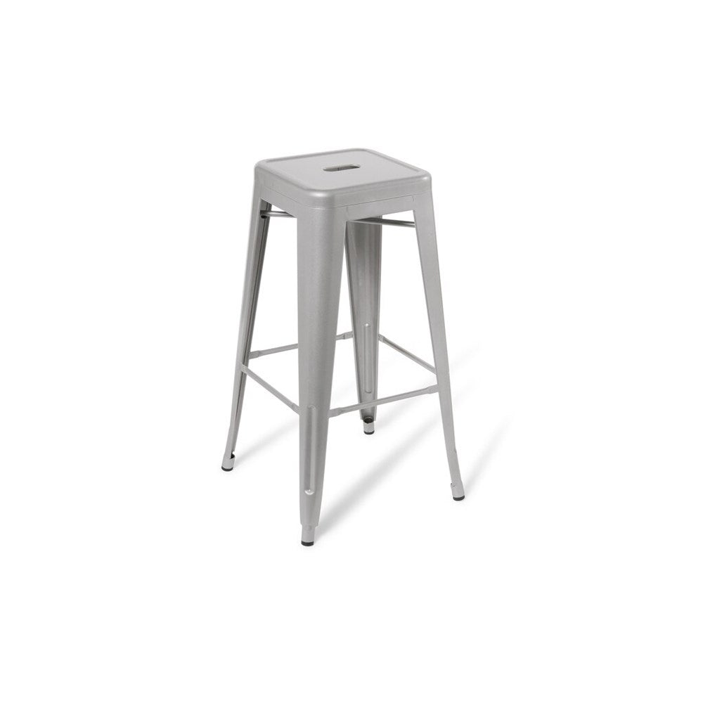 Heavy Duty Adjustable Bar Stool with Backrest - Commercial Grade Metal Bar Stools for Kitchen, Restaurant & Home Use - Perfect for Dining, Bar Counter & Pub Settings