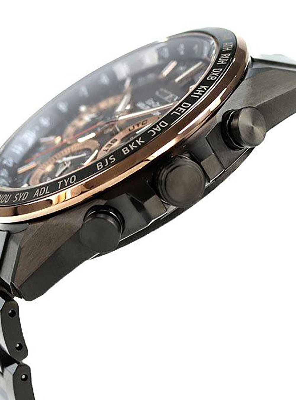CITIZEN Eco-Drive Black Titanium Watch CC4016-67E - Japanese Made JDM Automatic Timepiece for Men | Business, Formal & Casual Wear