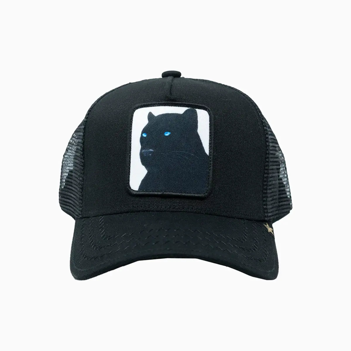 Black Panther Trucker Hat for Men & Women - Adjustable Snapback Cap for Casual Wear, Outdoor Activities, and Marvel Fans - Stylish & Comfortable Design
