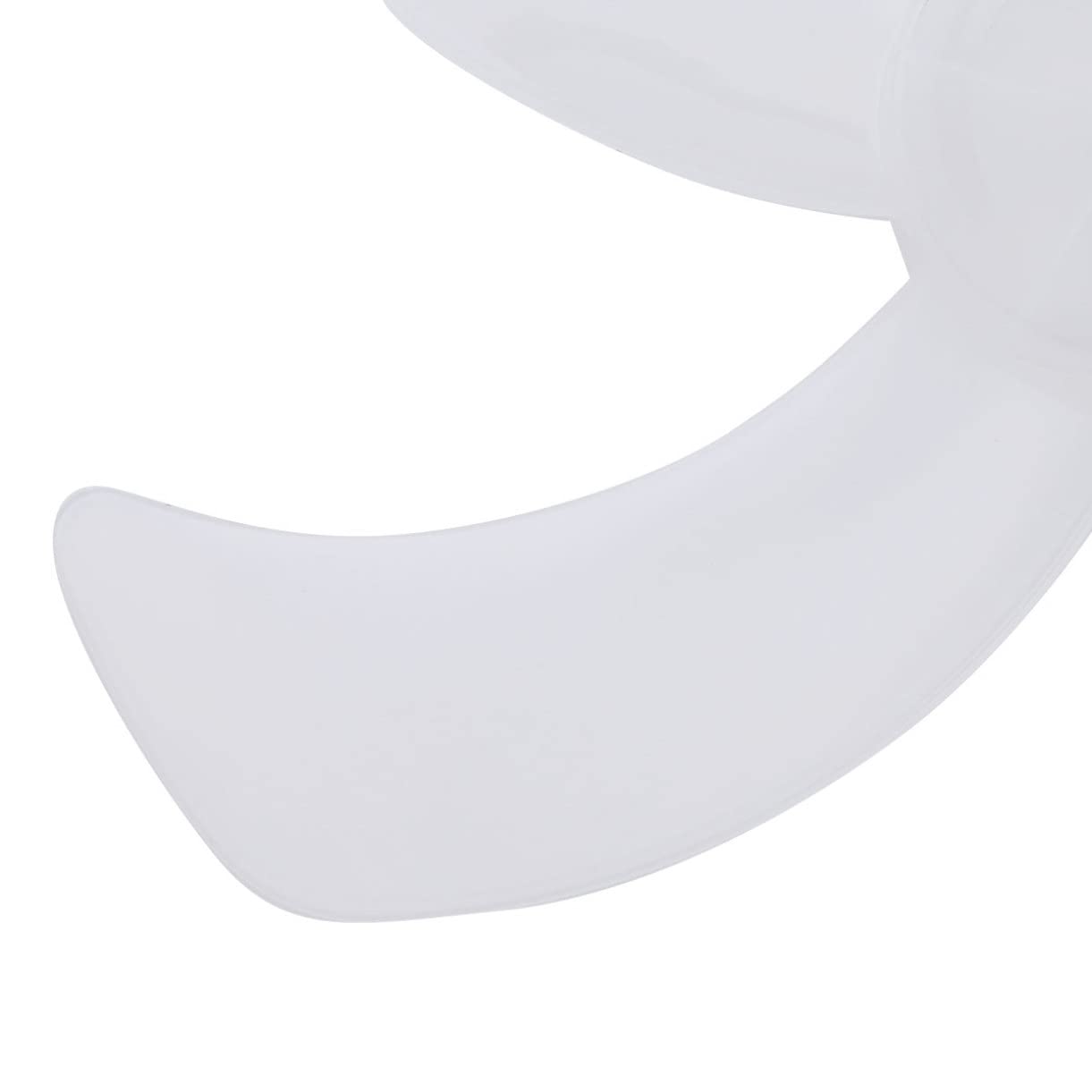 FEESHOW 5-Blade Plastic Fan Replacement for 16 Inch Stand Fan, Pedestal Fan & Table Fan - Clear Universal Size - Perfect for Home, Office & Bedroom Cooling