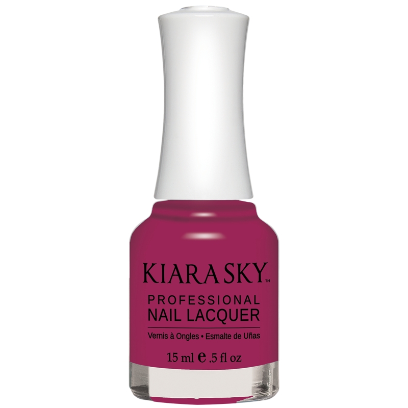 Long-Lasting Nail Lacquer N575 Blow a Kiss - High Gloss Nail Polish for Women, Vegan & Cruelty-Free - Perfect for Parties, Weddings & Everyday Wear