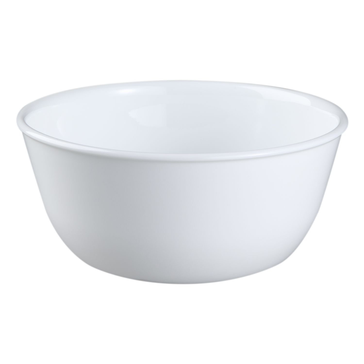 Corelle Livingware Super Glass Soup & Cereal Bowl Set - 28 oz, Winter Frost White (Set of 3) - Durable, Microwave & Dishwasher Safe - Perfect for Breakfast, Soup, Salad & Everyday Dining