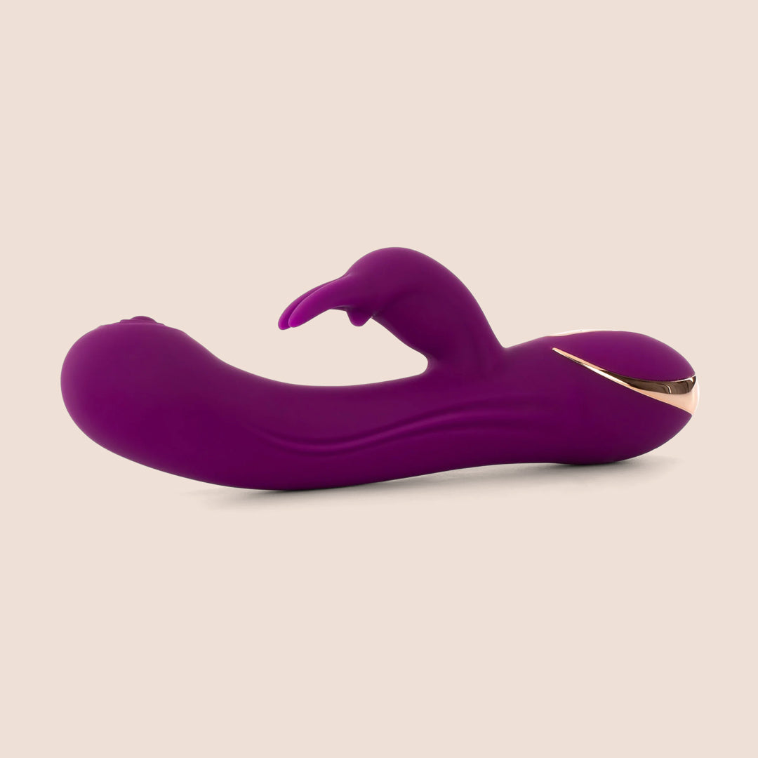 Jack Rabbit® Signature Silicone Thumping Rabbit - Rechargeable Vibrating & Thumping Rabbit Vibrator for Women | Ultimate Pleasure & G-Spot Stimulation | Perfect for Solo Play & Couples Intimacy