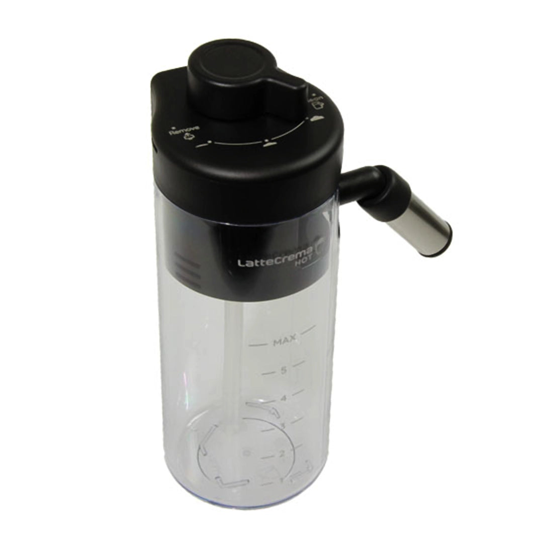 DeLonghi Milk Carafe AS00007788 - Stainless Steel Frother Pitcher for Espresso & Cappuccino Machines - Perfect for Home Baristas & Coffee Shops