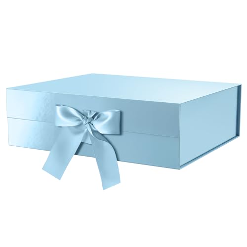Baby Blue-Ribbon-16.3x14.2x5 Inches-Pack of 1