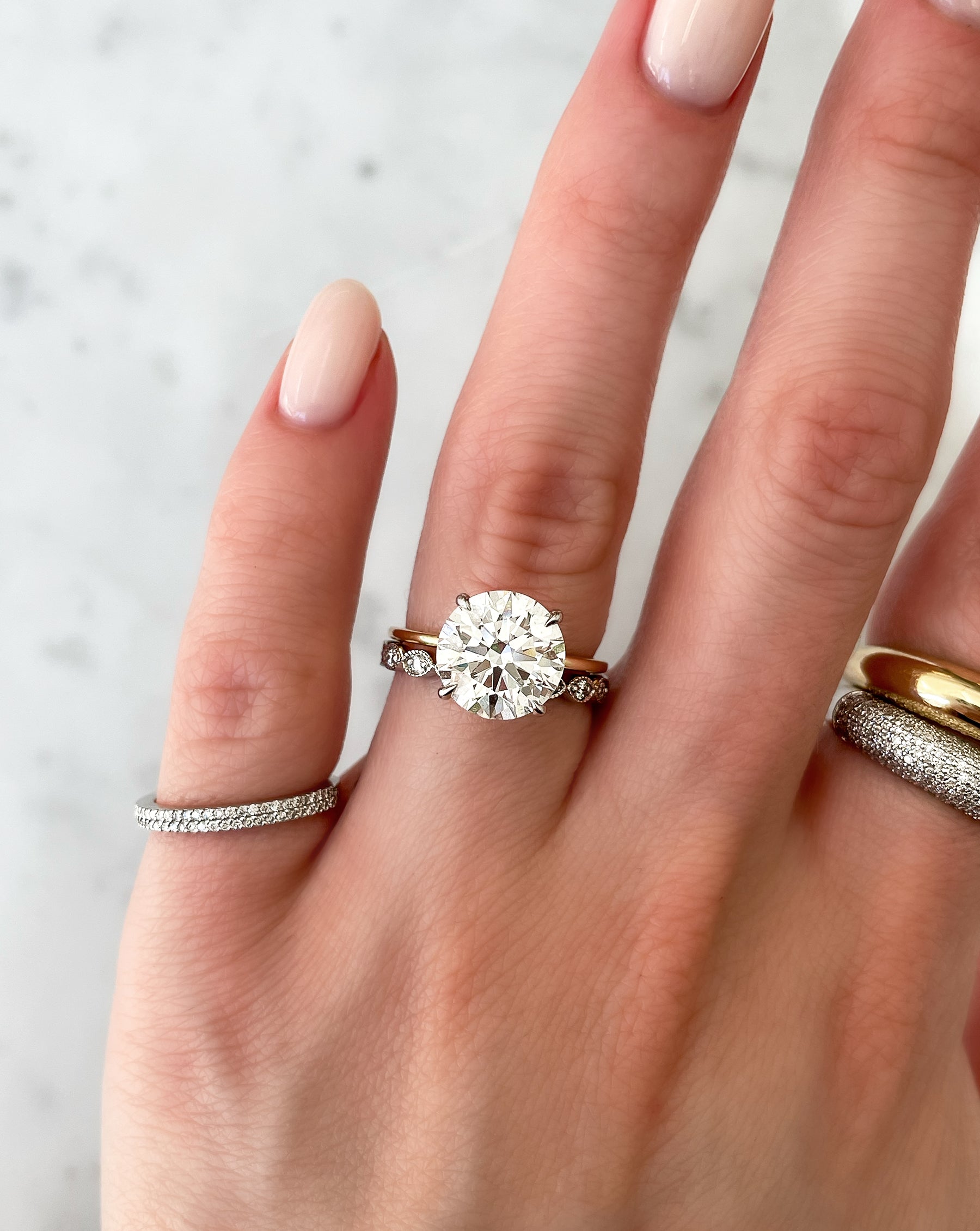 Elegant Autumn Eternity Band Ring - 14K Gold or Sterling Silver Stackable Wedding Band for Women - Perfect for Fall Weddings, Anniversaries & Everyday Layering Jewelry