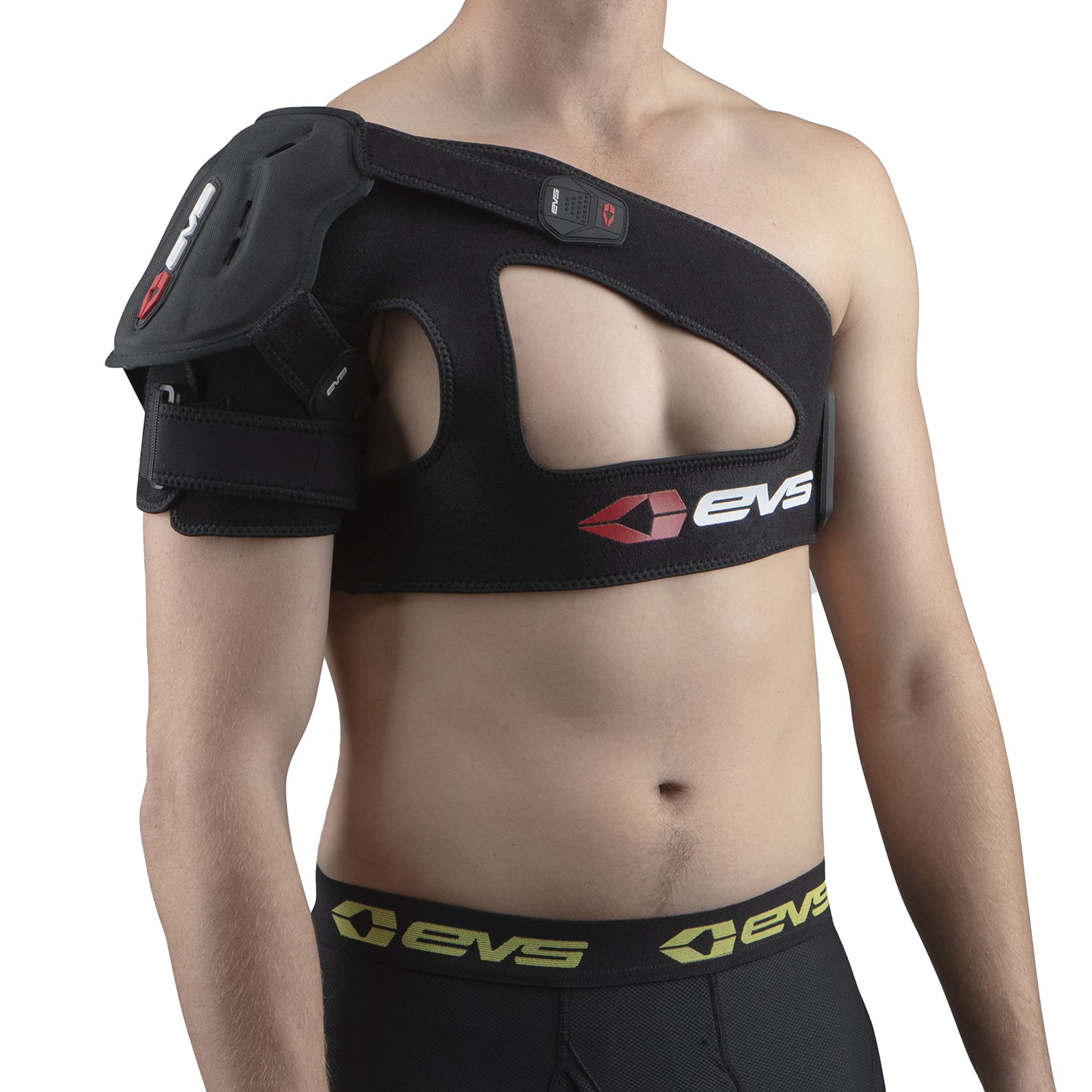 EVS Sports SB04 Shoulder Brace - Adjustable Support for Rotator Cuff, Dislocation & Injury Recovery - Ideal for Baseball, Football, Weightlifting & Active Lifestyles