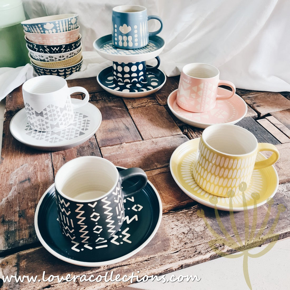 Groovy Embossed Dinnerware Set - 70% Off Clearance Sale | Elegant Tableware for Parties, Weddings & Home Decor