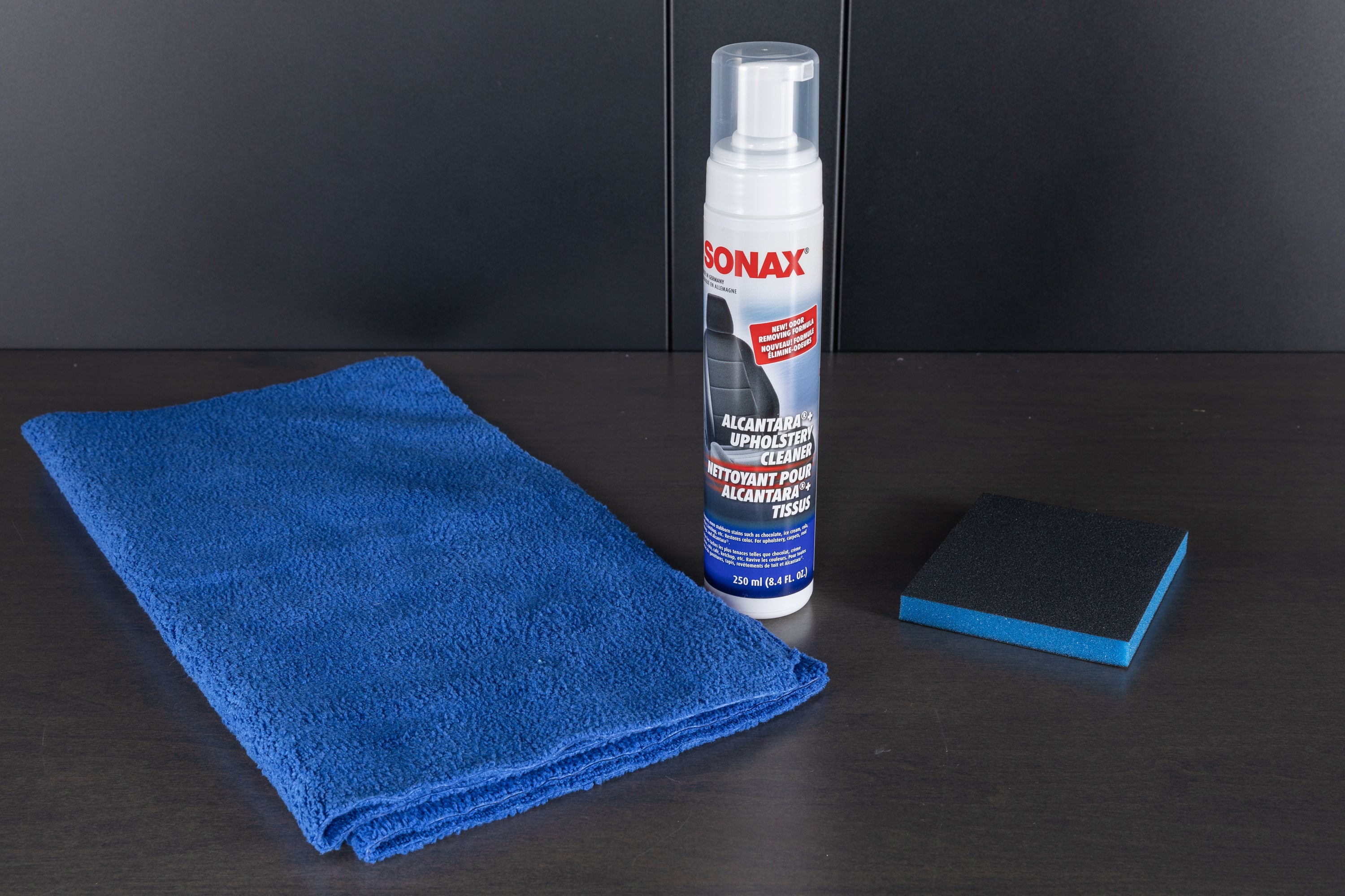 Sonax Alcantara & Upholstery Cleaner - Premium Fabric & Interior Cleaner for Cars, Sofas & Furniture - Deep Cleans & Protects - Ideal for Auto Detailing & Home Care