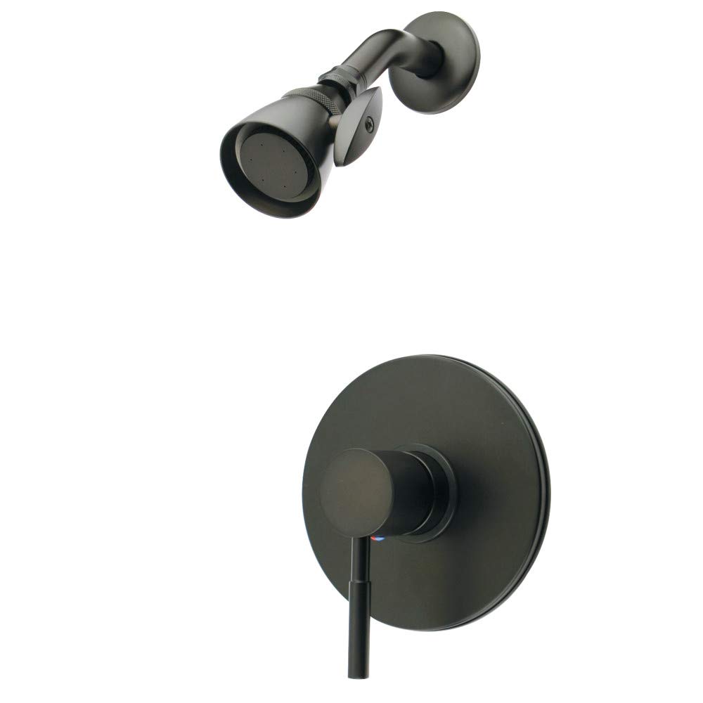 Kingston Brass KB8695DLSO Concord Shower Faucet - Oil Rubbed Bronze Finish - 6.88 x 6.25 x 7.13 Inches - Perfect for Bathroom Renovation & Modern Home Decor