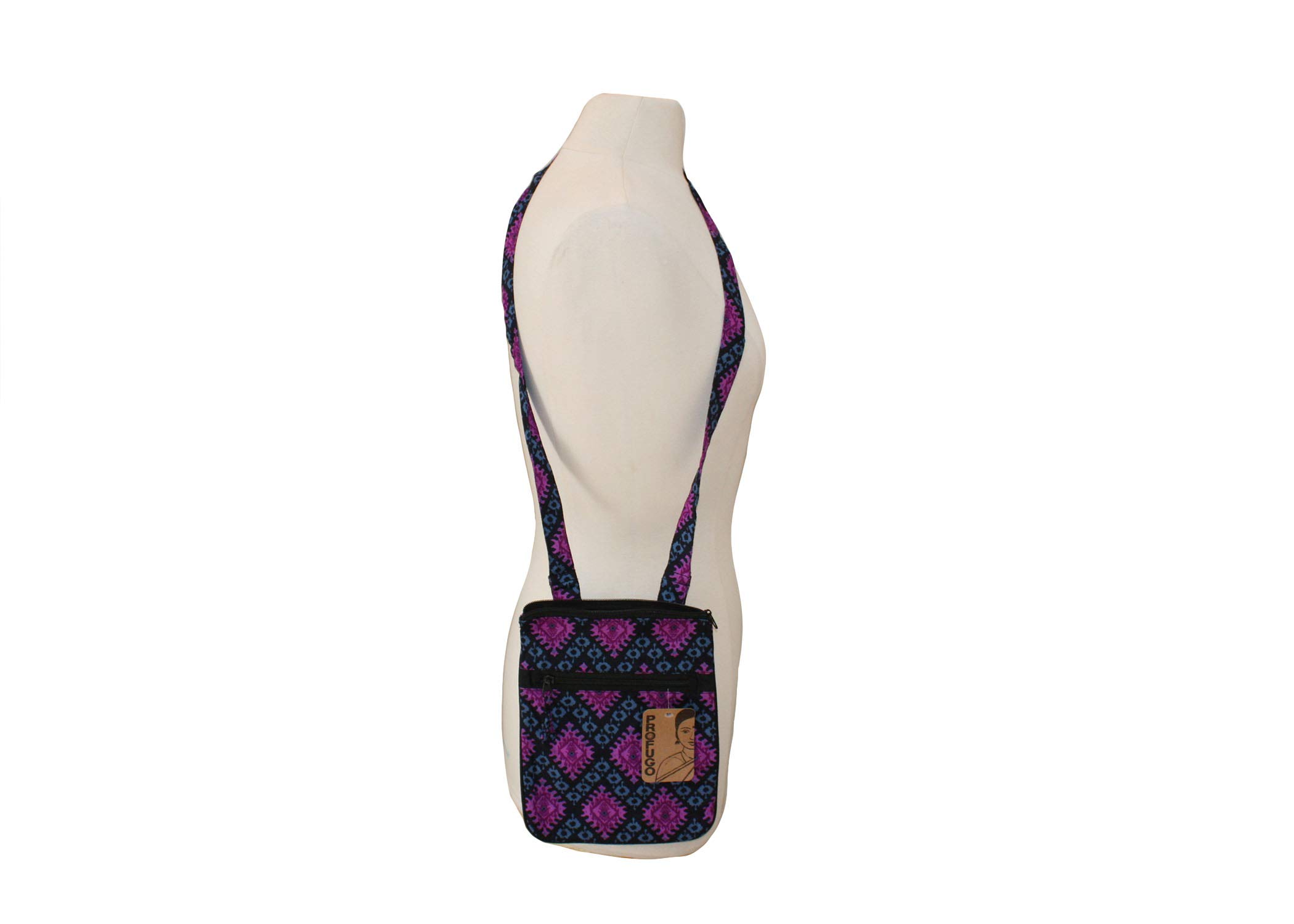 Zigzag Union Cross-body Bag for Women - Stylish & Lightweight Shoulder Purse - Perfect for Travel, Shopping & Everyday Use
