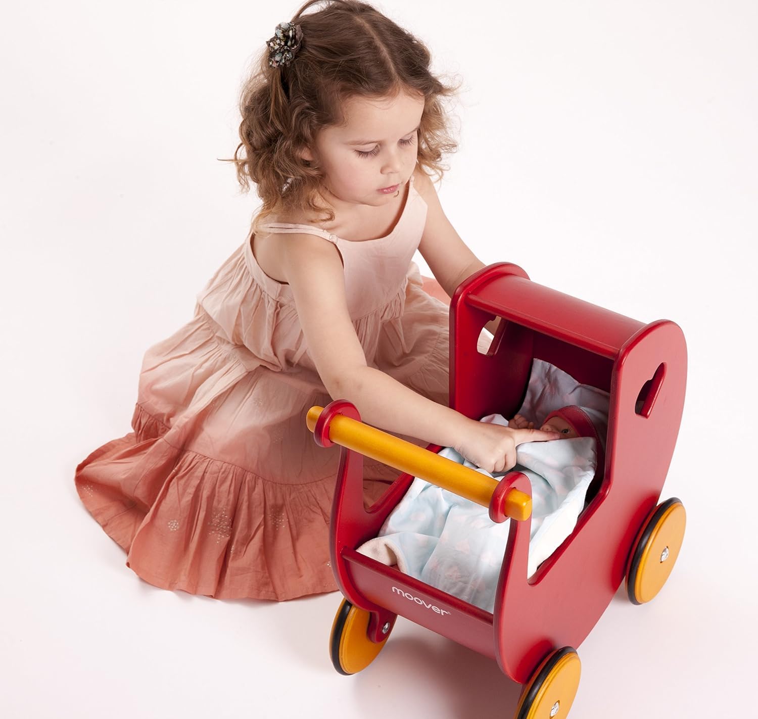 Moover Pram Bedding Sets for Baby Strollers - Soft & Breathable Crib Sheets, Blankets & Canopy Cover - Perfect for Nursery, Travel & Outdoor Walks