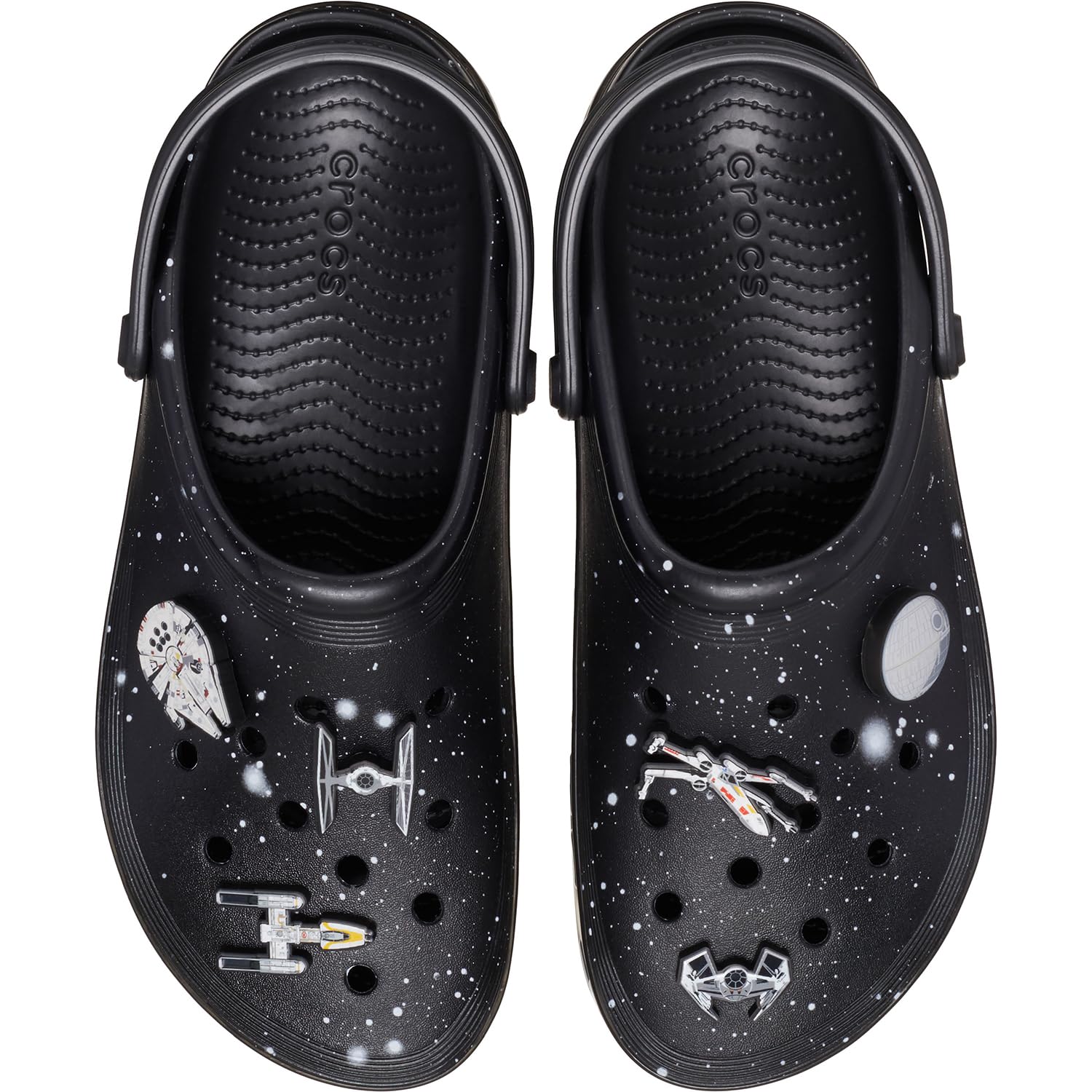 Crocs Unisex-Adult Star Wars Off Court Clog Black | Comfortable Slip-On Shoes for Men & Women | Perfect for Casual Wear, Home, and Outdoor Activities