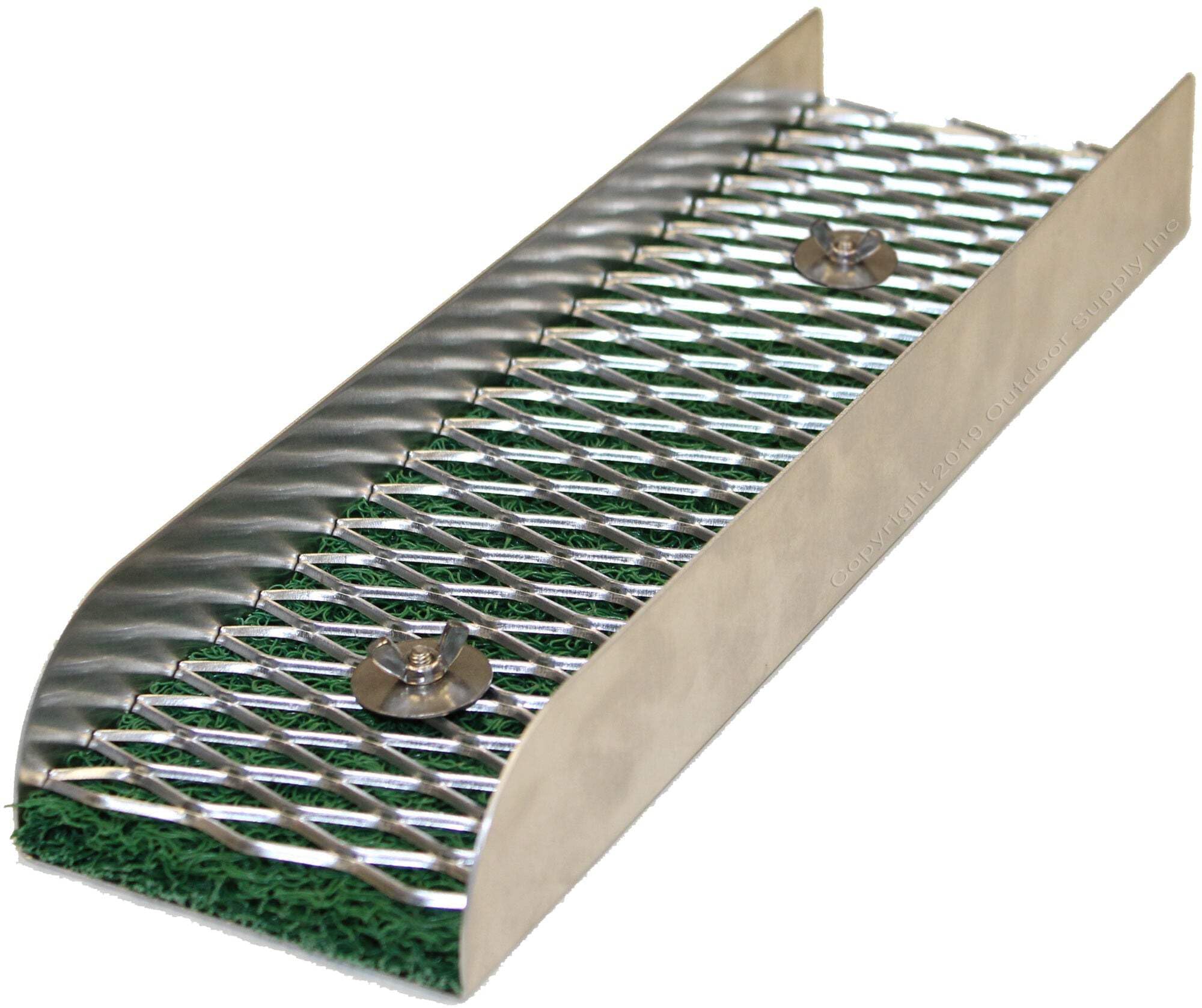 12 Inch Portable Aluminum Alloy Mini Sluice Box with Miner's Moss & V Matting - Lightweight Gold Prospecting Equipment for Stream Panning & Outdoor Adventures