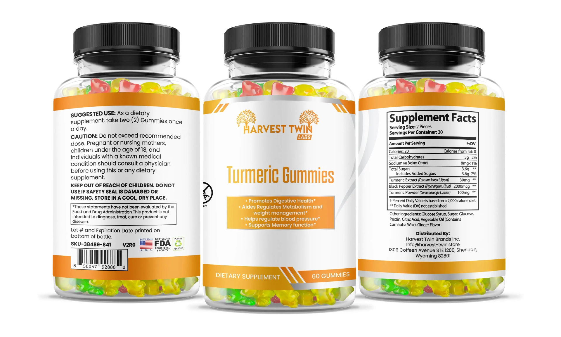 Organic Turmeric Gummies for Joint Support & Inflammation Relief - 60 Vegan Chewable Supplements with Curcumin - Natural Pain Relief & Immune Booster for Adults - Perfect for Post-Workout Recovery & Daily Wellness