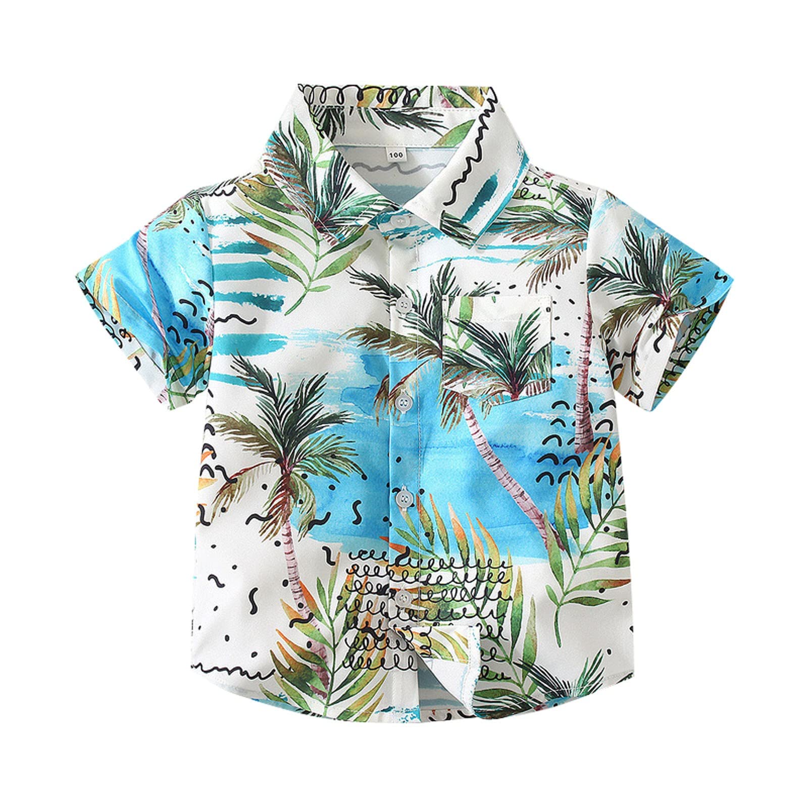 **Western Baby Boy Clothes - Vintage Cowboy Button Down Short Sleeve Shirts for Summer - Perfect for Parties, Photos & Casual Outfits**