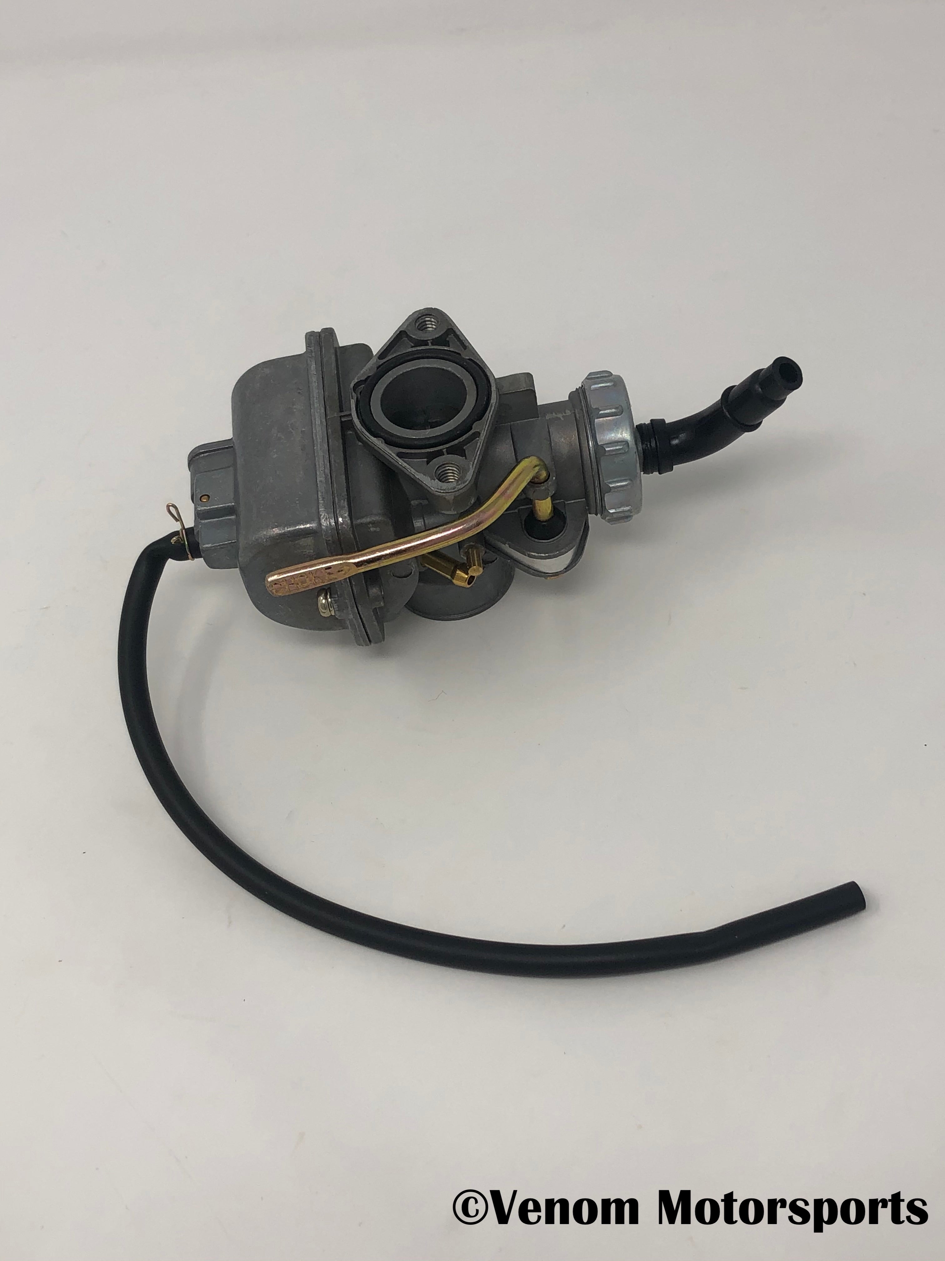 High-Performance Replacement Carburetor for 110cc & 125cc ATVs - Compatible with Venom Models - Perfect for Off-Roading, Trail Riding & Dirt Bike Maintenance