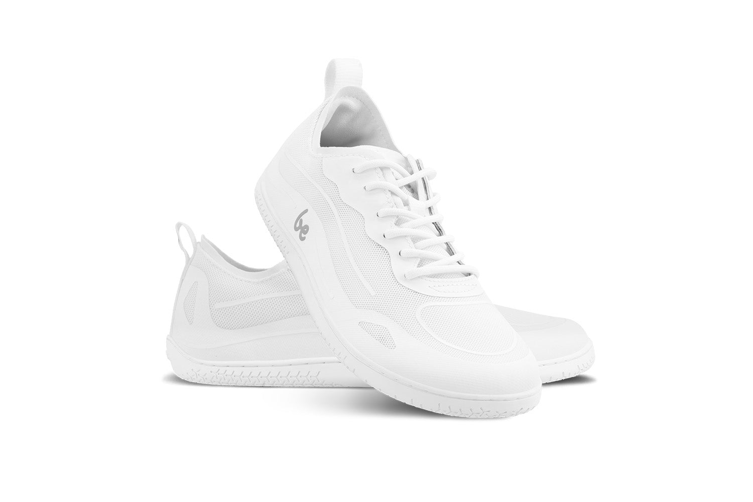 Barefoot Sneakers for Women & Men - Be Lenka Velocity All White | Minimalist Running Shoes for Natural Movement & Gym Workouts