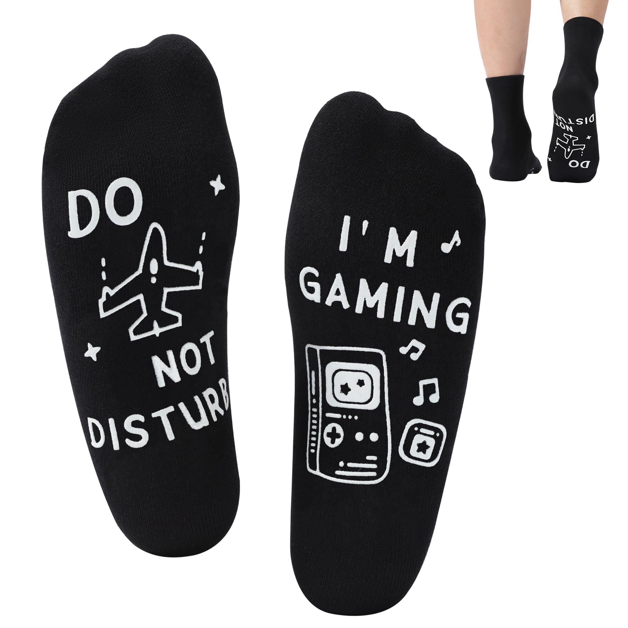 Honeysea Men's Funny Socks - Valentine's Day Gifts for Him, Birthday Gifts for Men, Dad, Boyfriend | Novelty Stocking Stuffers & Casual Wear Socks for Everyday Use