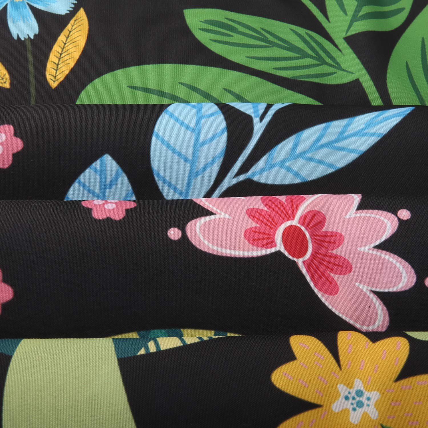 LIVILAN Jungle Animal Shower Curtain for Kids - 72